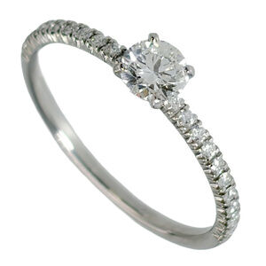 CARTIER Silver Diamond Ring